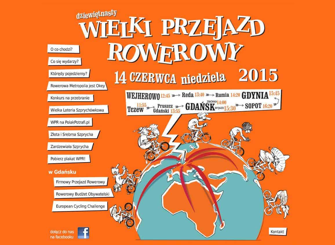 Uniwersytet Gdański na 1. Firmowym Przejeździe Rowerowym